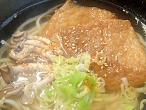 簡単☆きつねうどん